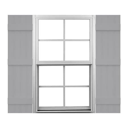 Ekena Millwork Mid-America Vinyl, Standard Size Four Board Joined Shutters, 31459030, PR 00031459030